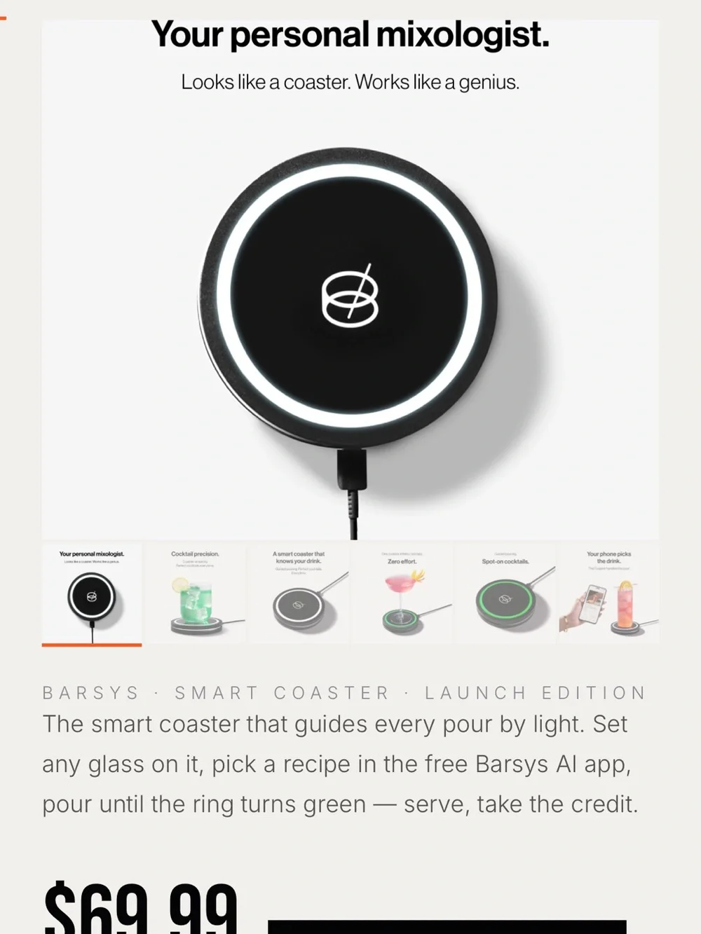 Black Cocktail Helper